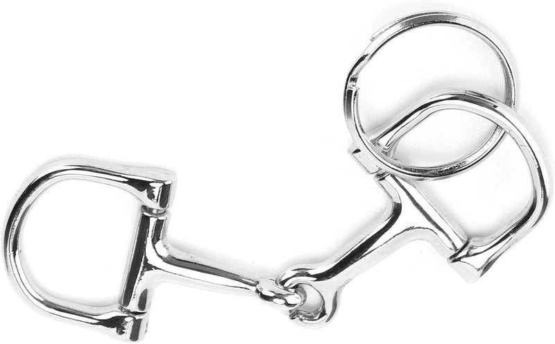 CHICIRIS Horse Bit, 10 * 3Cm Zine Alloy Keychain for Horse Lovers - Image 4
